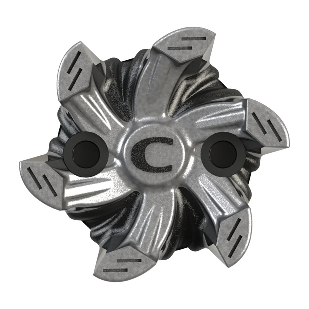 Champ Helix Pins Shoe Cleat 20ct - Black / Silver - Maple Hill Golf